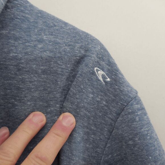 ONeill Mens Hoodie XL Blue Surf Skate Sweatshirt Full Zip Jacket Logo Pockets - Picture 4 of 8
